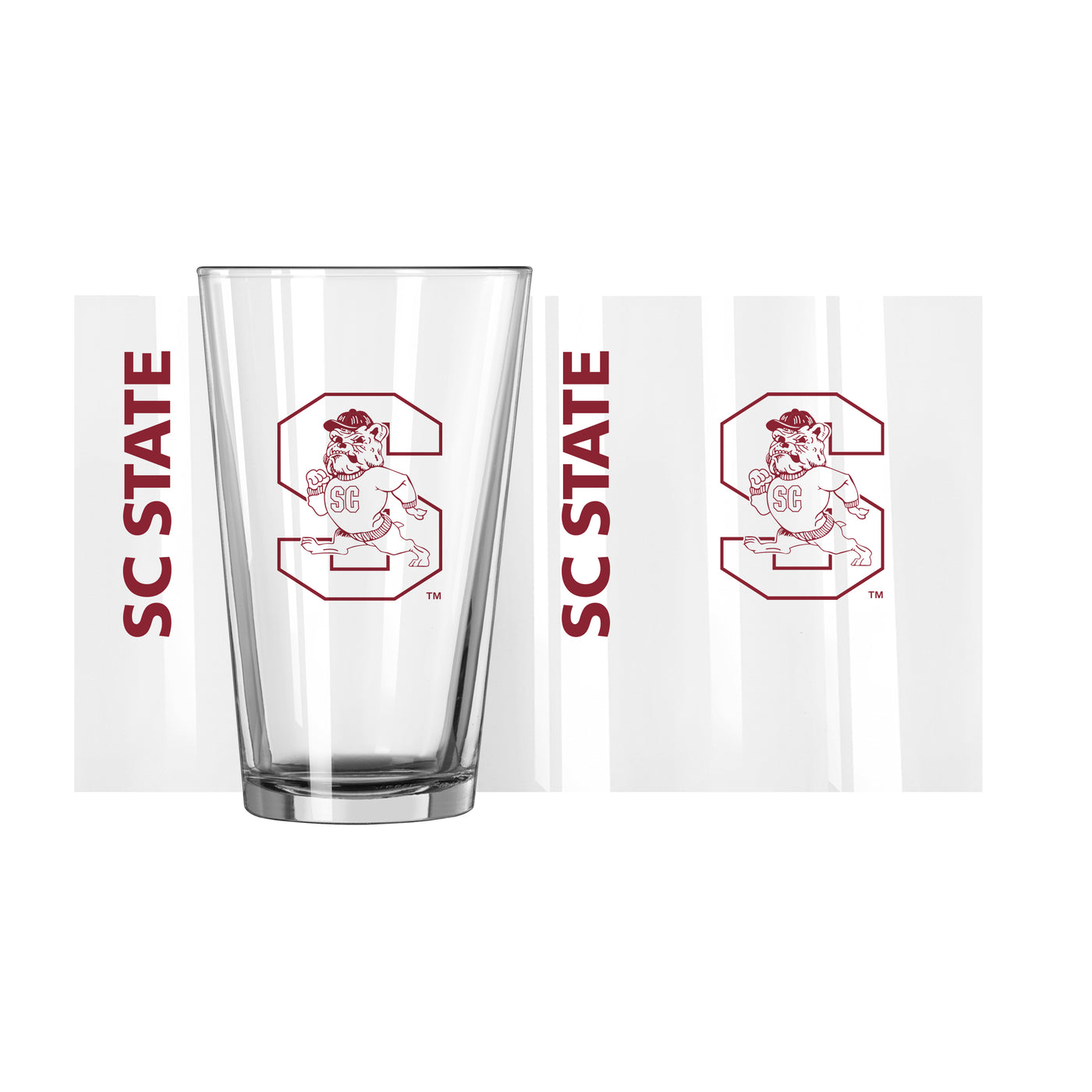 South Carolina State 16oz Gameday Pint Glass