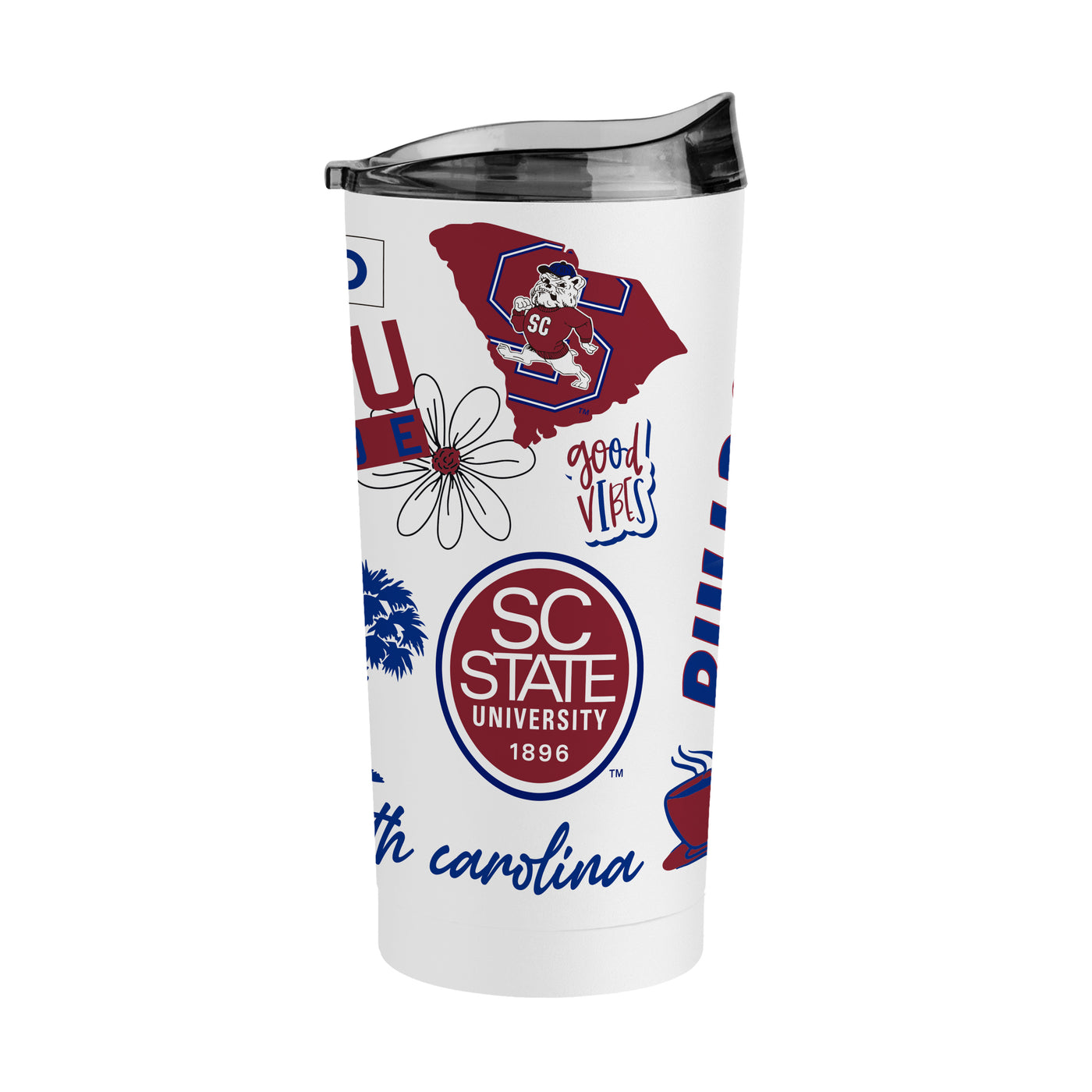 South Carolina State 20oz Native Powder Coat Tumbler