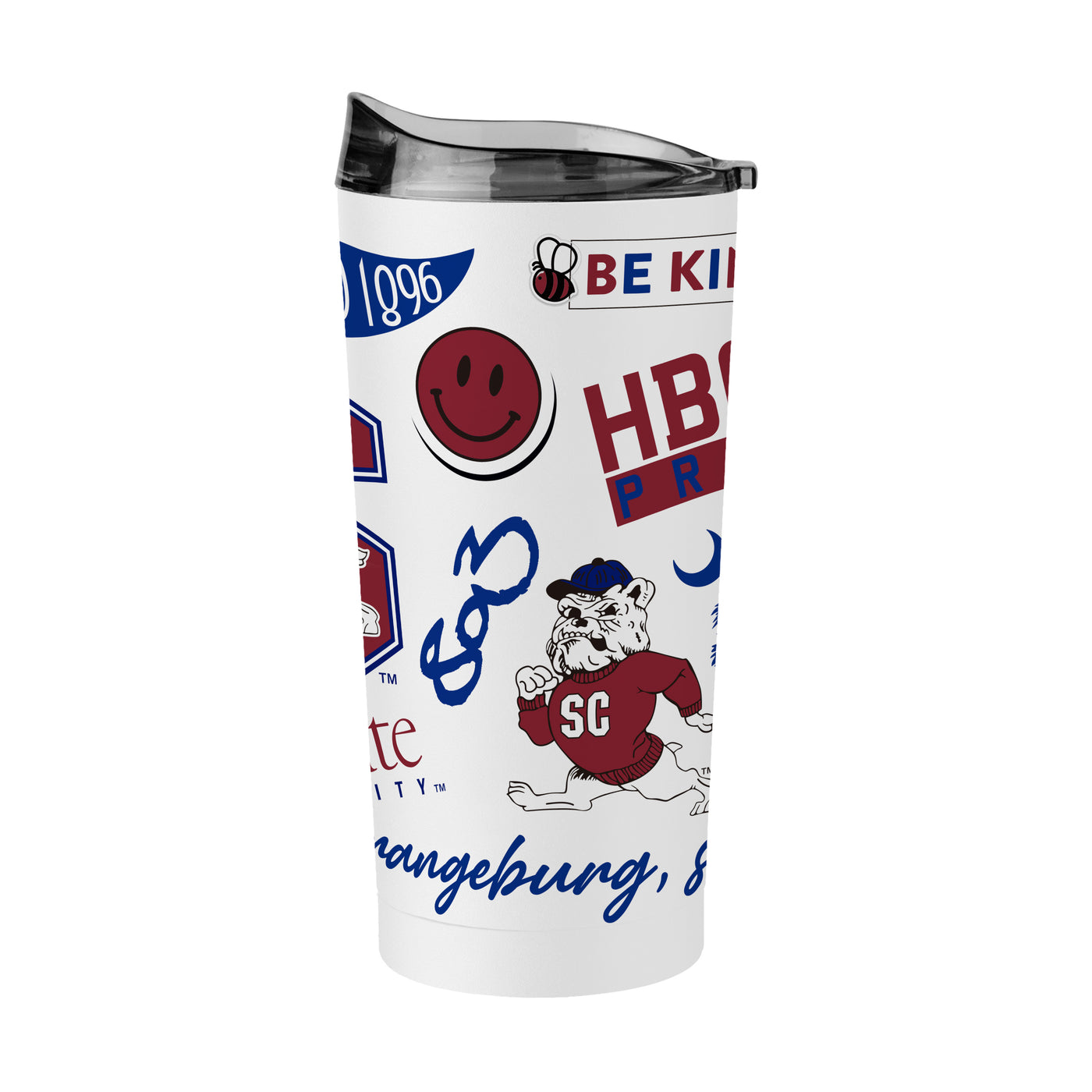 South Carolina State 20oz Native Powder Coat Tumbler