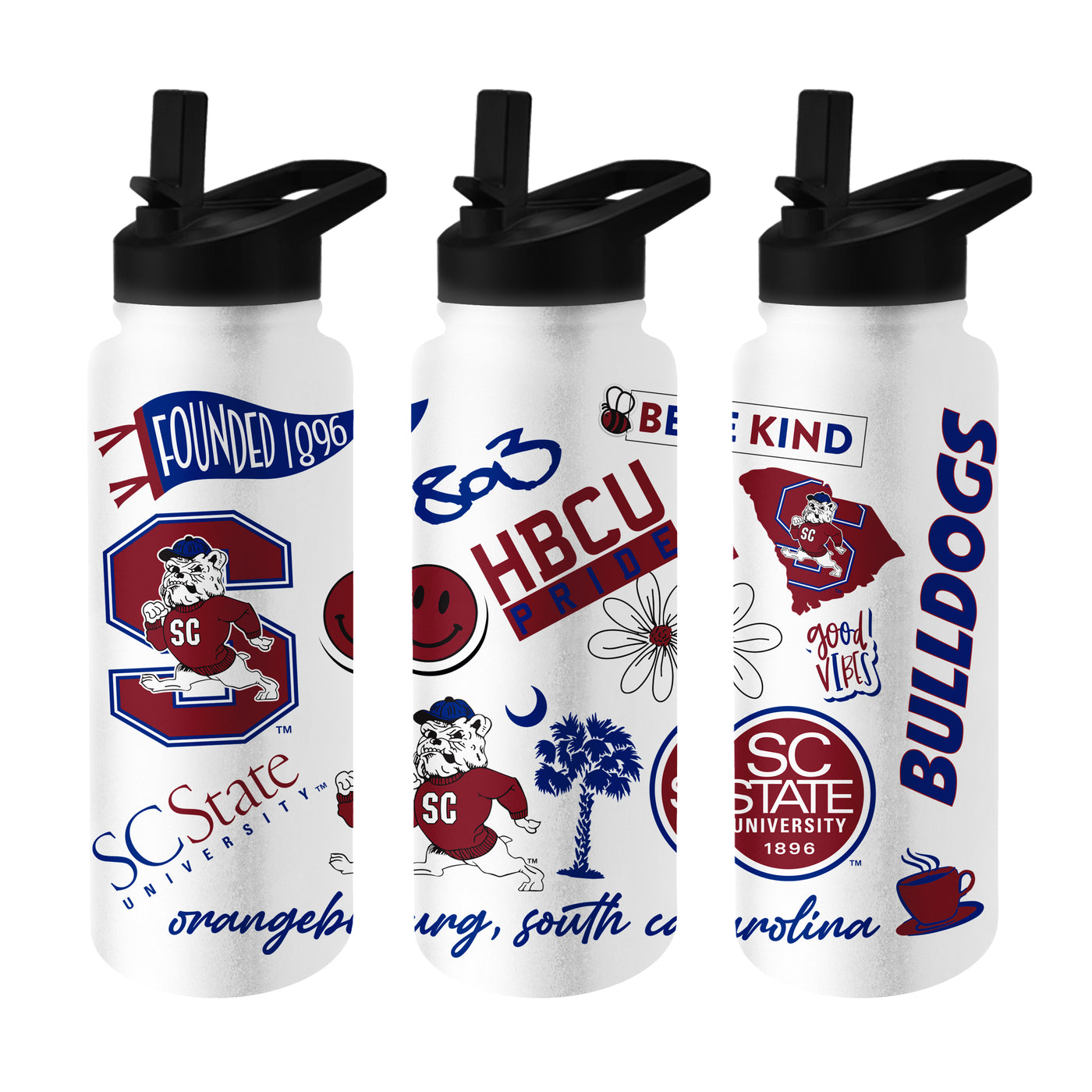 South Carolina State 34oz Native Quencher Bottle - Logo Brands
