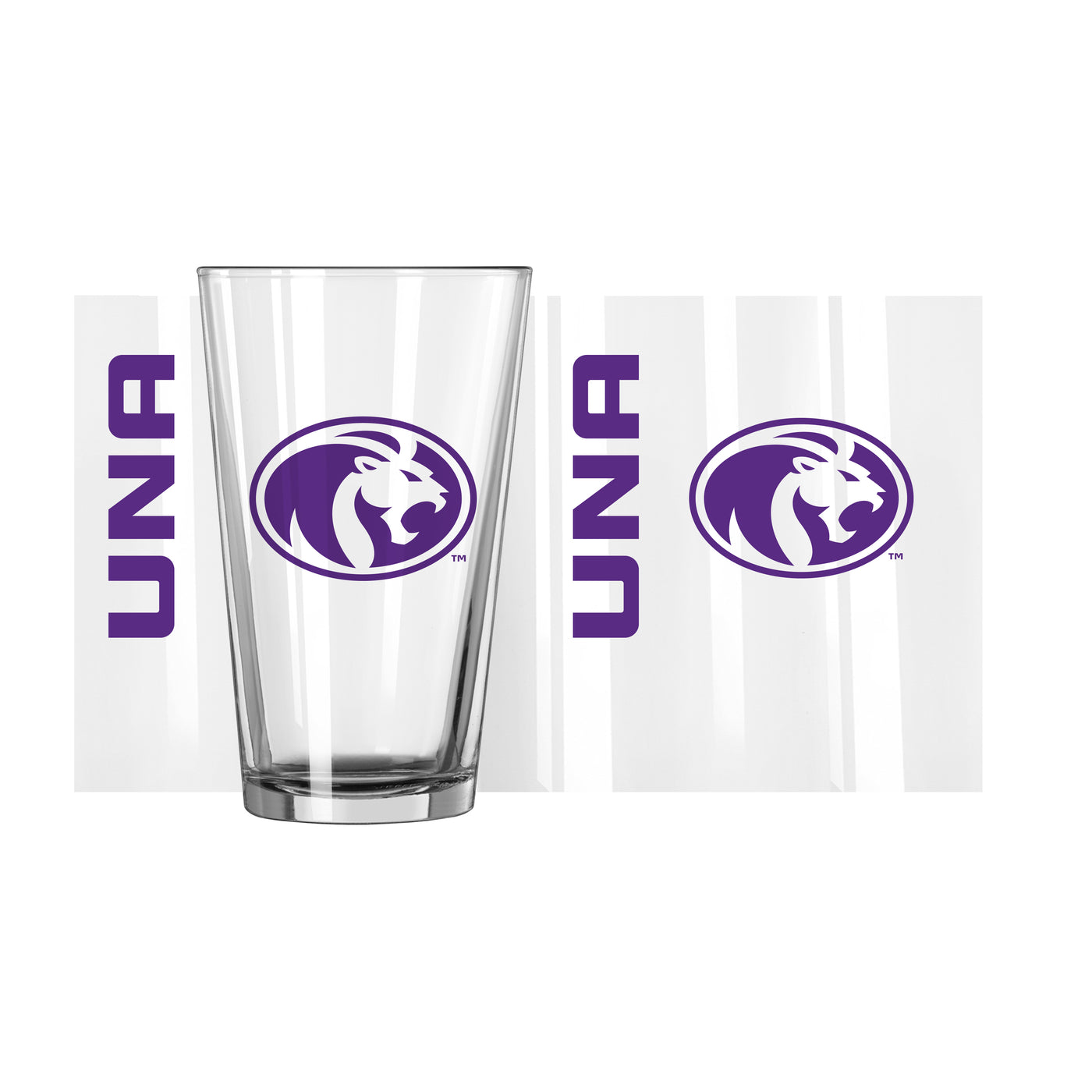 North Alabama 16oz Gameday Pint Glass - Logo Brands