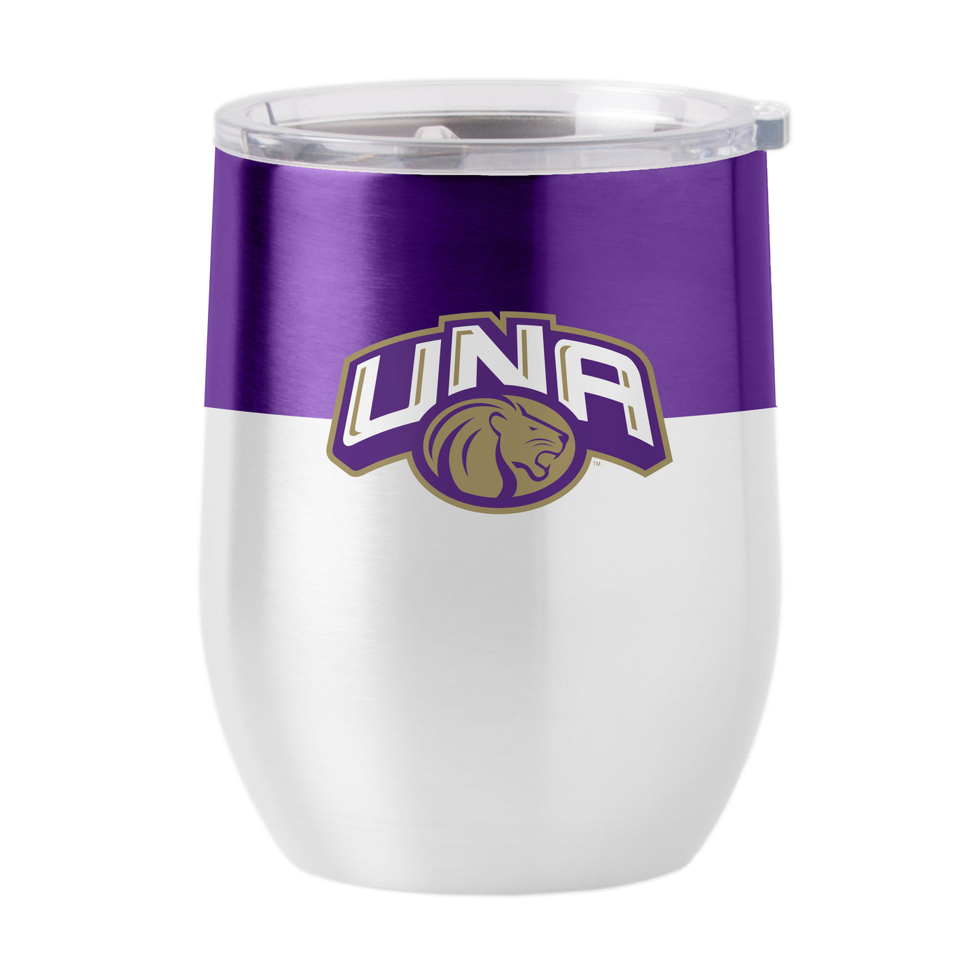 North Alabama 16oz Colorblock Stainless Curved Beverage