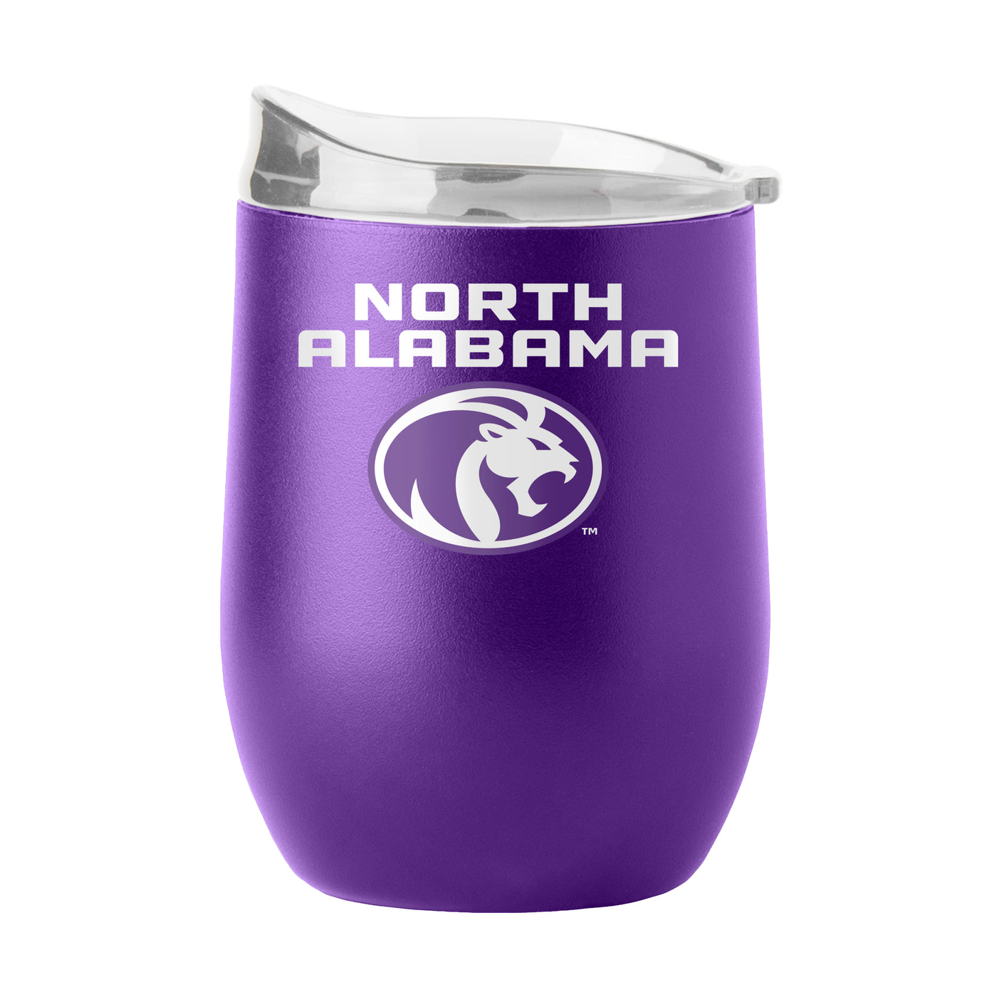 North Alabama 16oz Flipside Powder Coat Curved Bev
