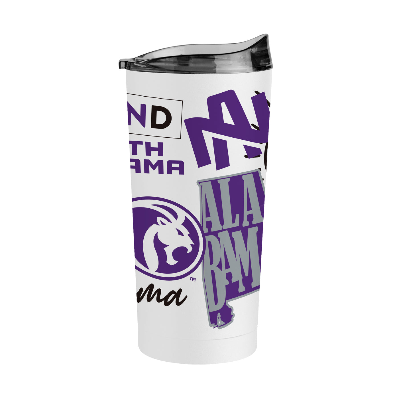 North Alabama 20oz Native Powder Coat Tumbler