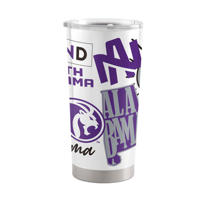 North Alabama 20oz Native Stainless Tumbler