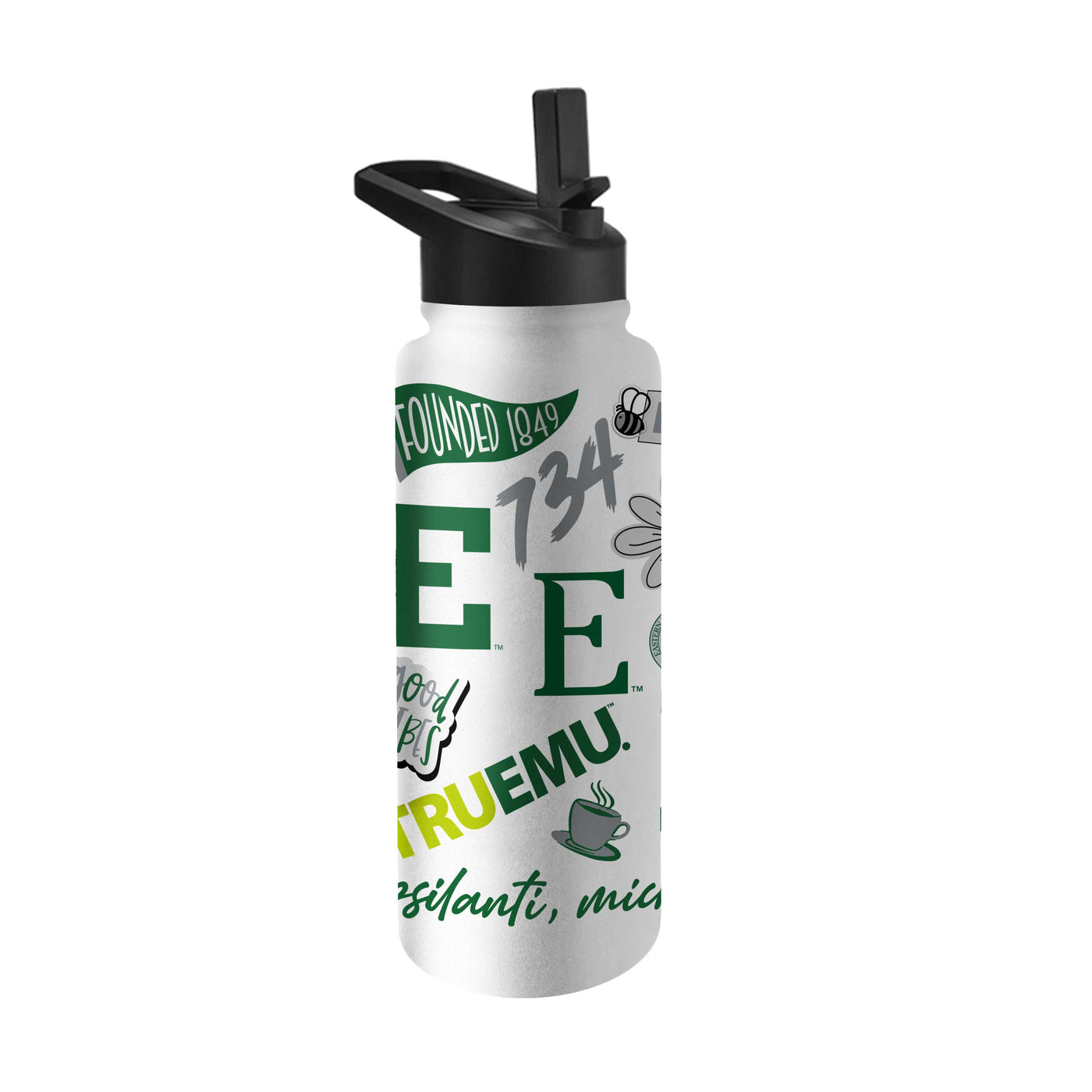 Eastern Michigan 34oz Native Quencher Bottle