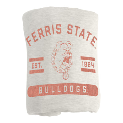 Ferris State Sublimated Sweatshirt Blanket