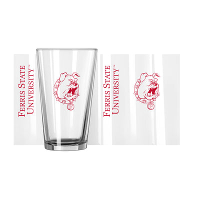 Ferris State 16oz Gameday Pint Glass