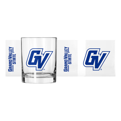 Grand Valley State 14oz Gameday Rocks Glass