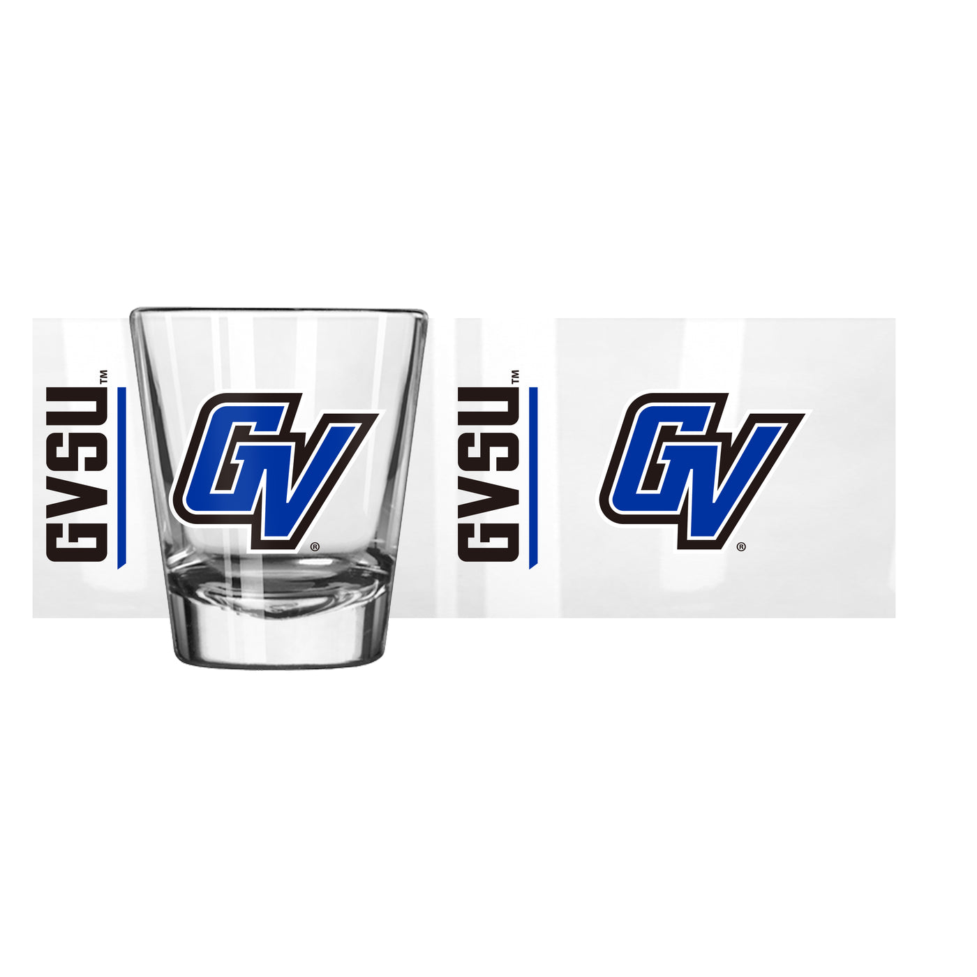 Grand Valley State 2oz Gameday Shot Glass