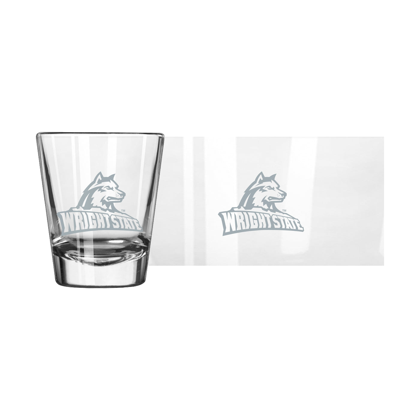 Wright State 2oz Frost Shot Glass