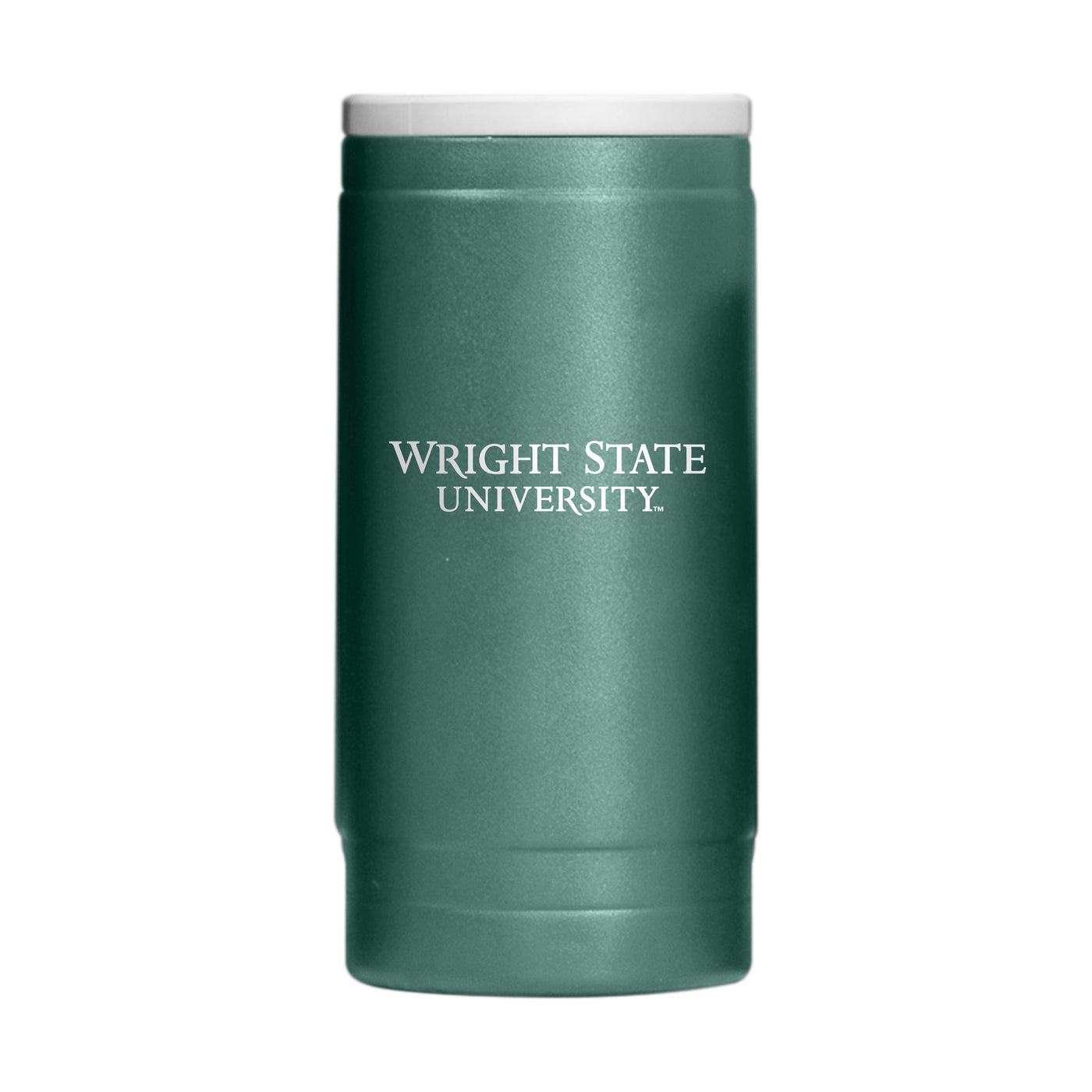 Wright State 12oz Flipside Powdercoat SlimCan Coolie