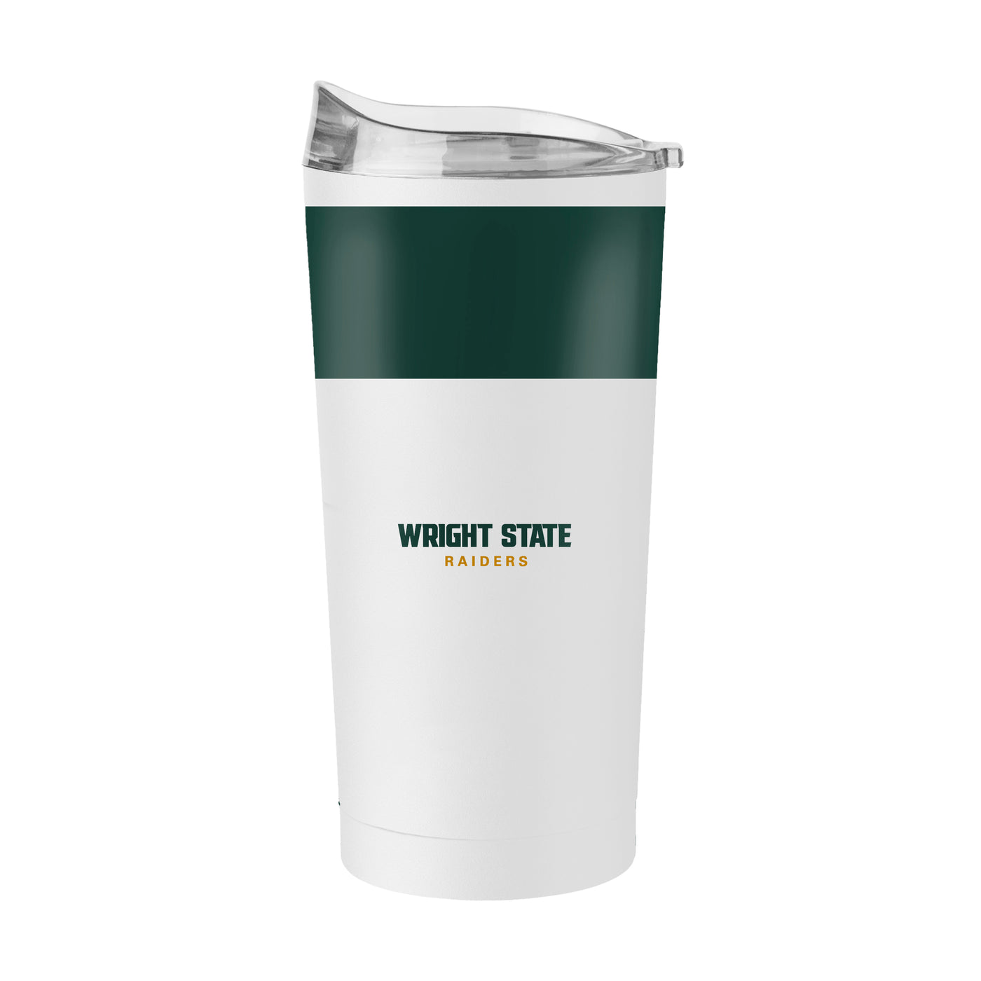 Wright State 20oz Colorblock Powder Coat Tumbler