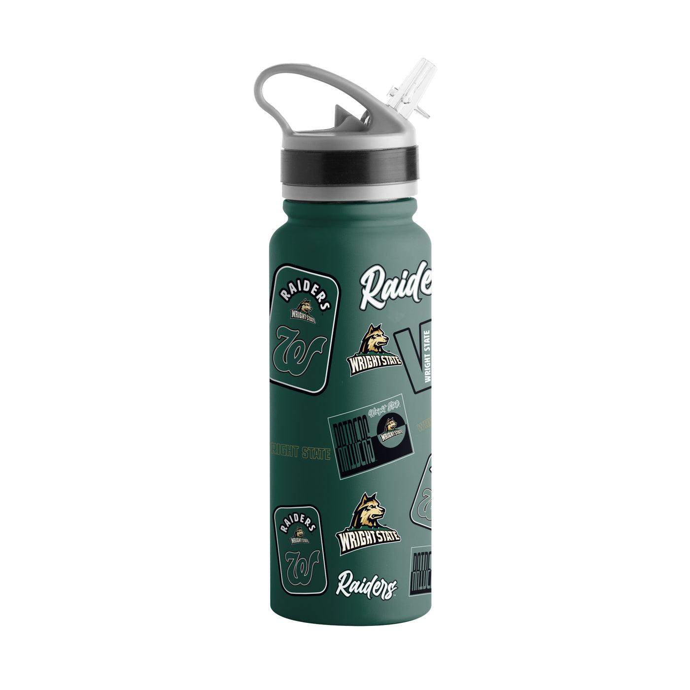 Wright State 25oz Dreamweave SingleWall FlipTop Bot