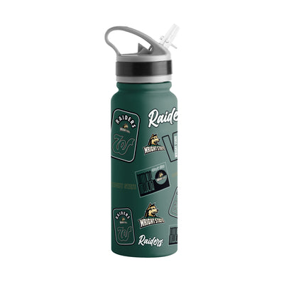 Wright State 25oz Dreamweave SingleWall FlipTop Bot