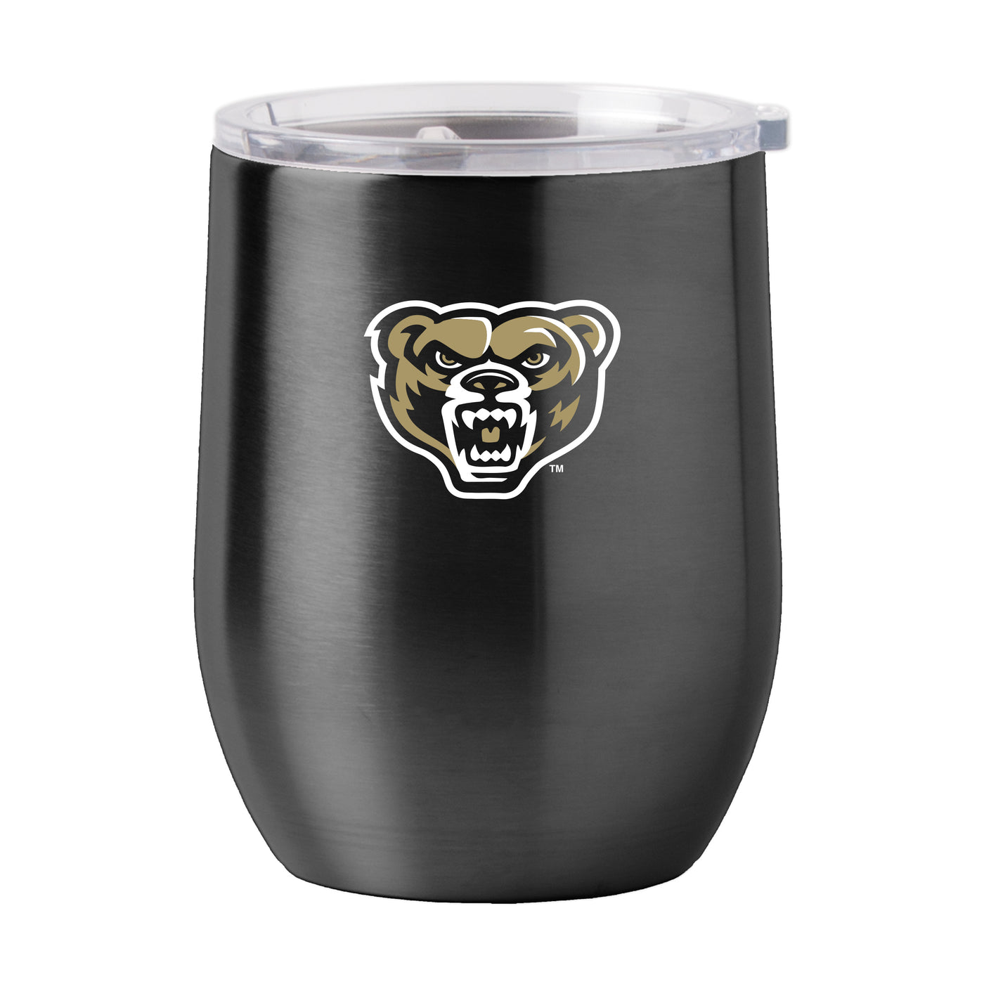 Oakland University 16oz Gameday Stainless Curved Beverage