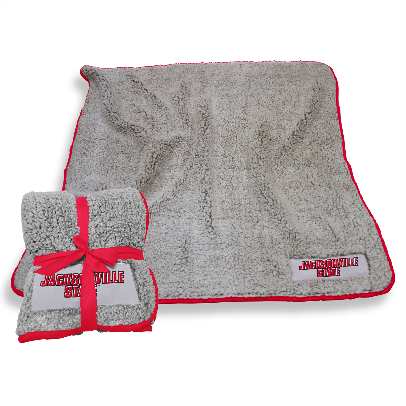 Jacksonville State Red Frosty Fleece Domestic f/ Primary Wdmk