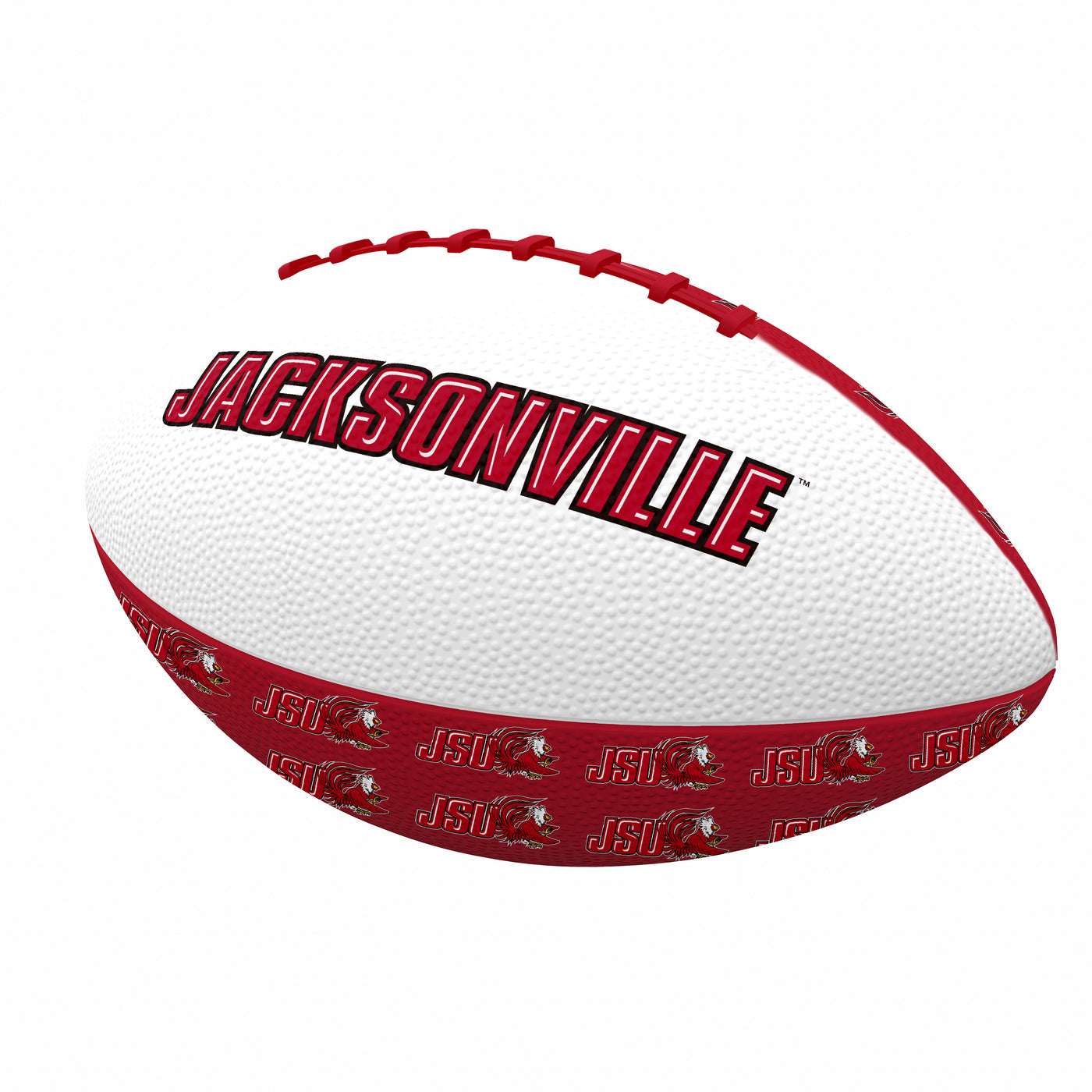 Jacksonville State Mini Size Rubber Footballl