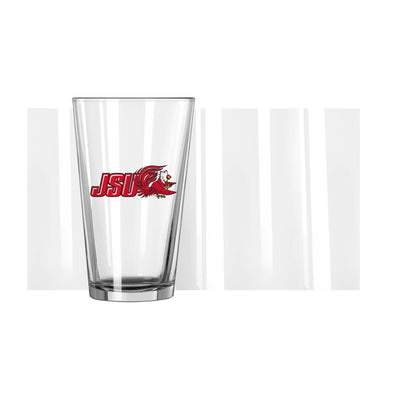 Jacksonville State 16oz Logo Pint Glass