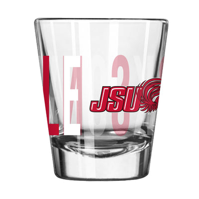 Jacksonville State 2oz Overtime Shot Glass