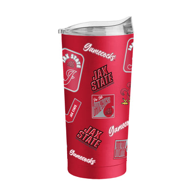 Jacksonville State 20oz Dreamweave Powder Coat Tumbler