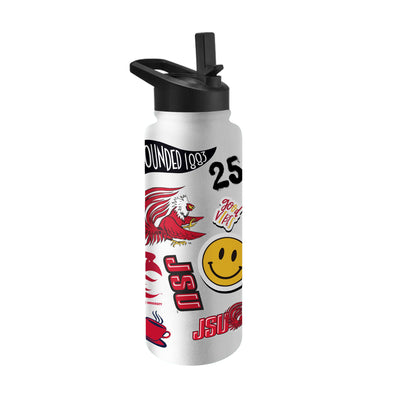 Jacksonville State 34oz Native Quencher Bottle