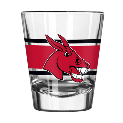 Central Missouri 2oz Stripe Shot Glass - Logo Brands