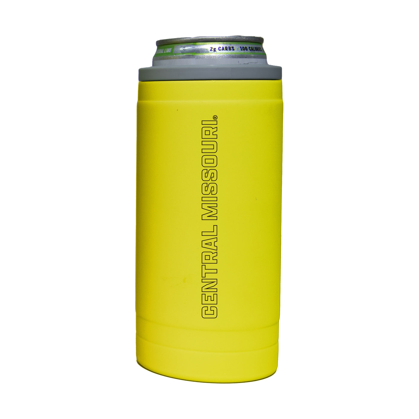 Central Missouri 12oz Cru Stacked Soft Touch Slim Coolie