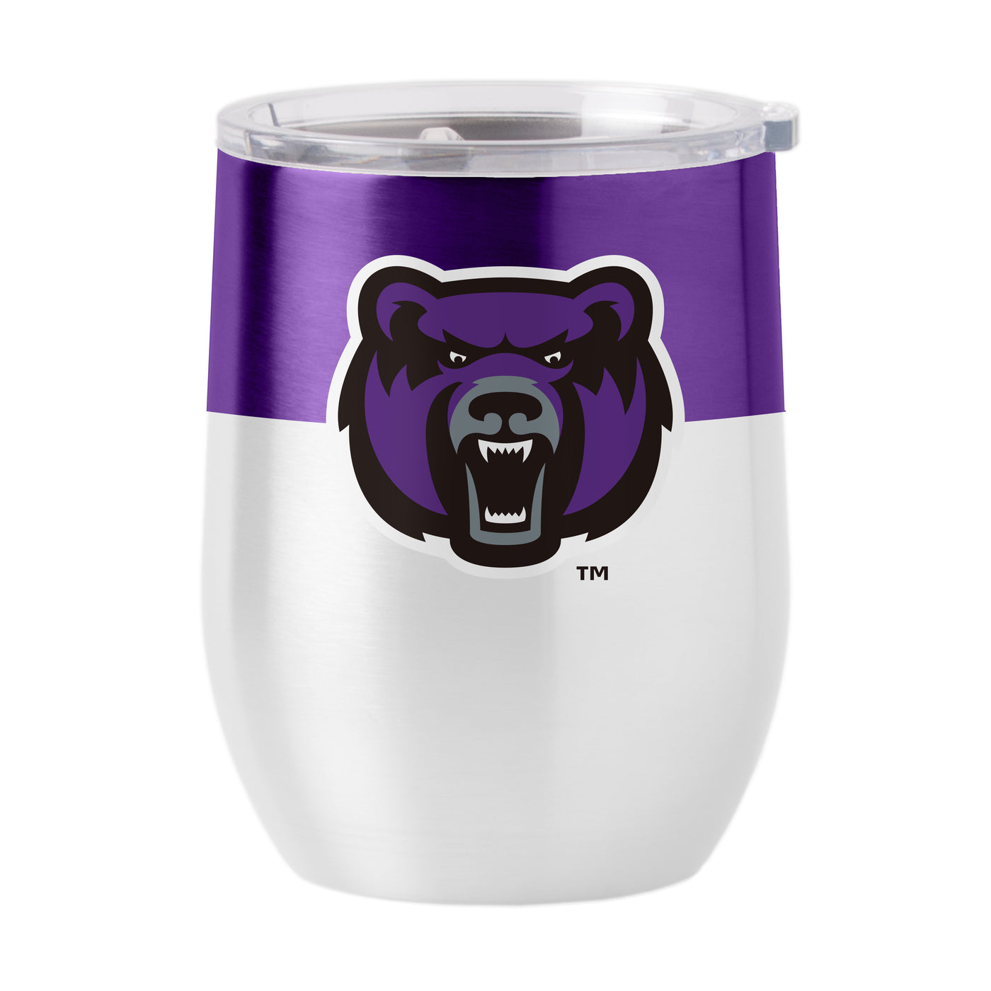 Central Arkansas 16oz Colorblock Stainless Curved Beverage