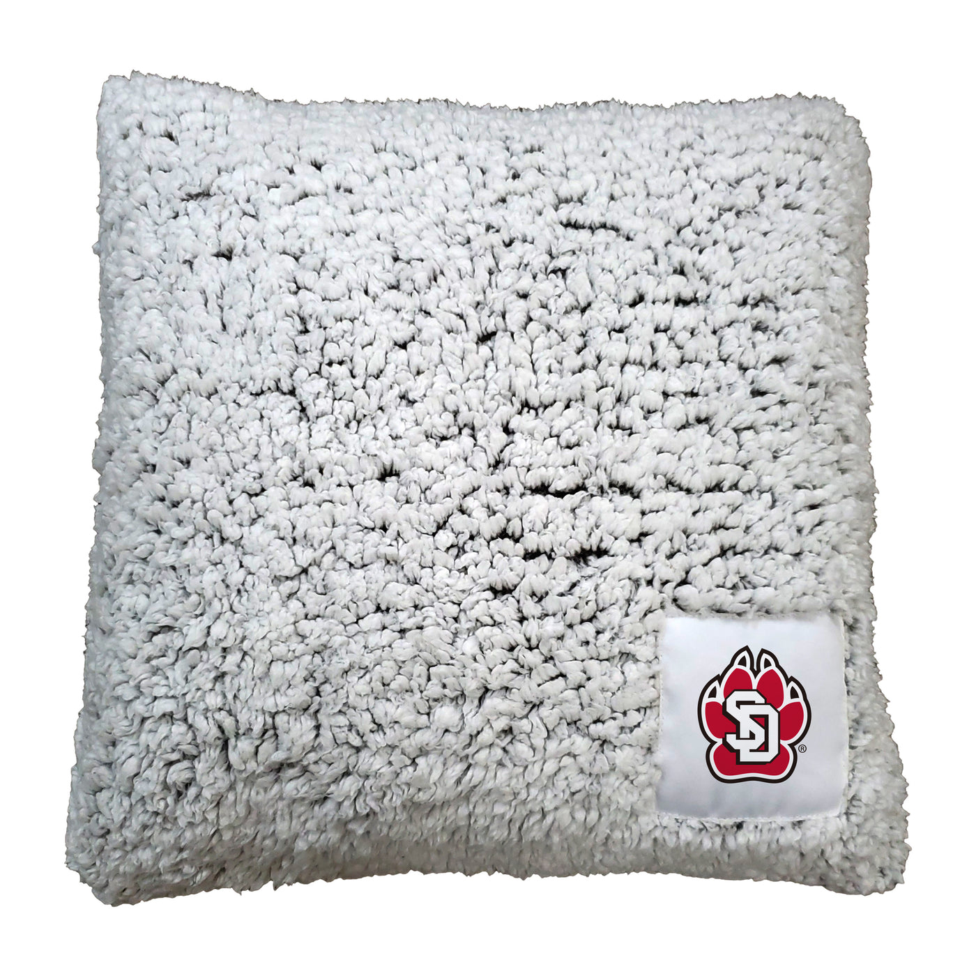 South Dakota Frosty Throw Pillow - Logo Brands