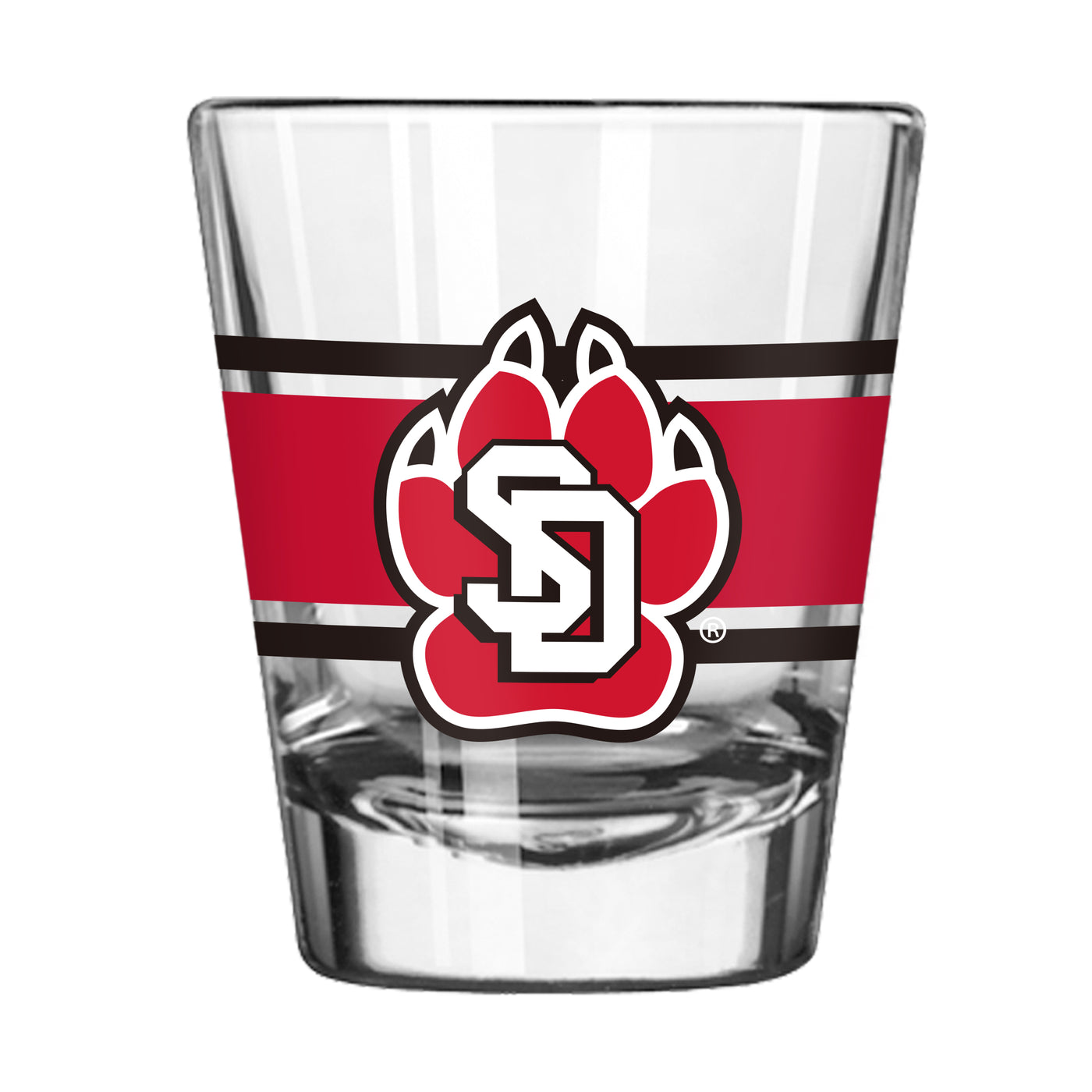 South Dakota 2oz Stripe Shot Glass