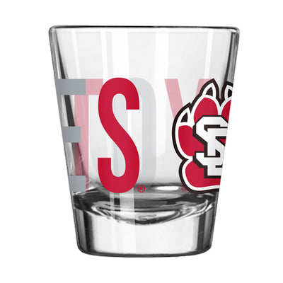 South Dakota 2oz Overtime Shot Glass