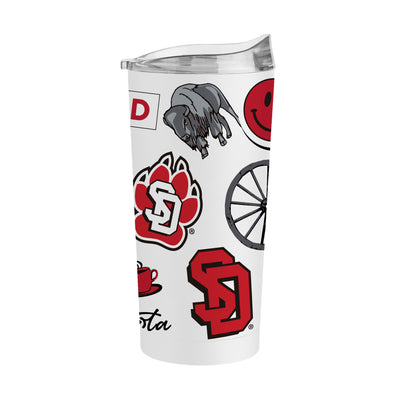 South Dakota 20oz Native Powder Coat Tumbler