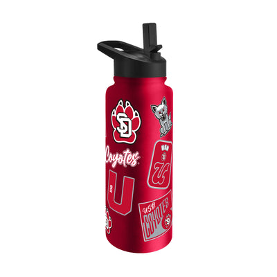 South Dakota 34oz Dreamweave Quencher Bottle