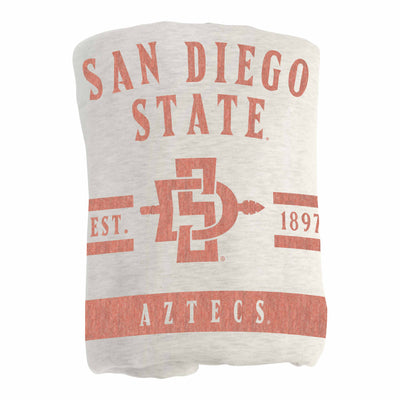 San Diego State Sublimated Sweatshirt Blanket