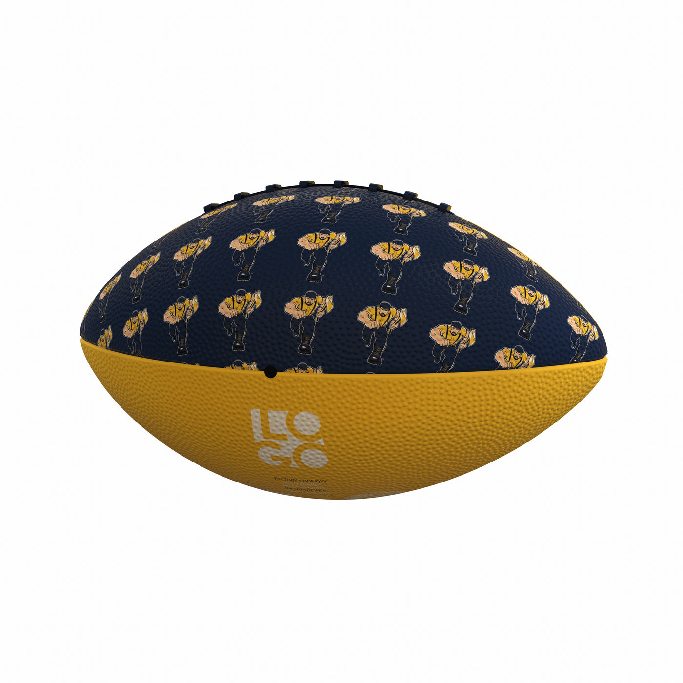 Northern Arizona Mini-Size Rubber Football