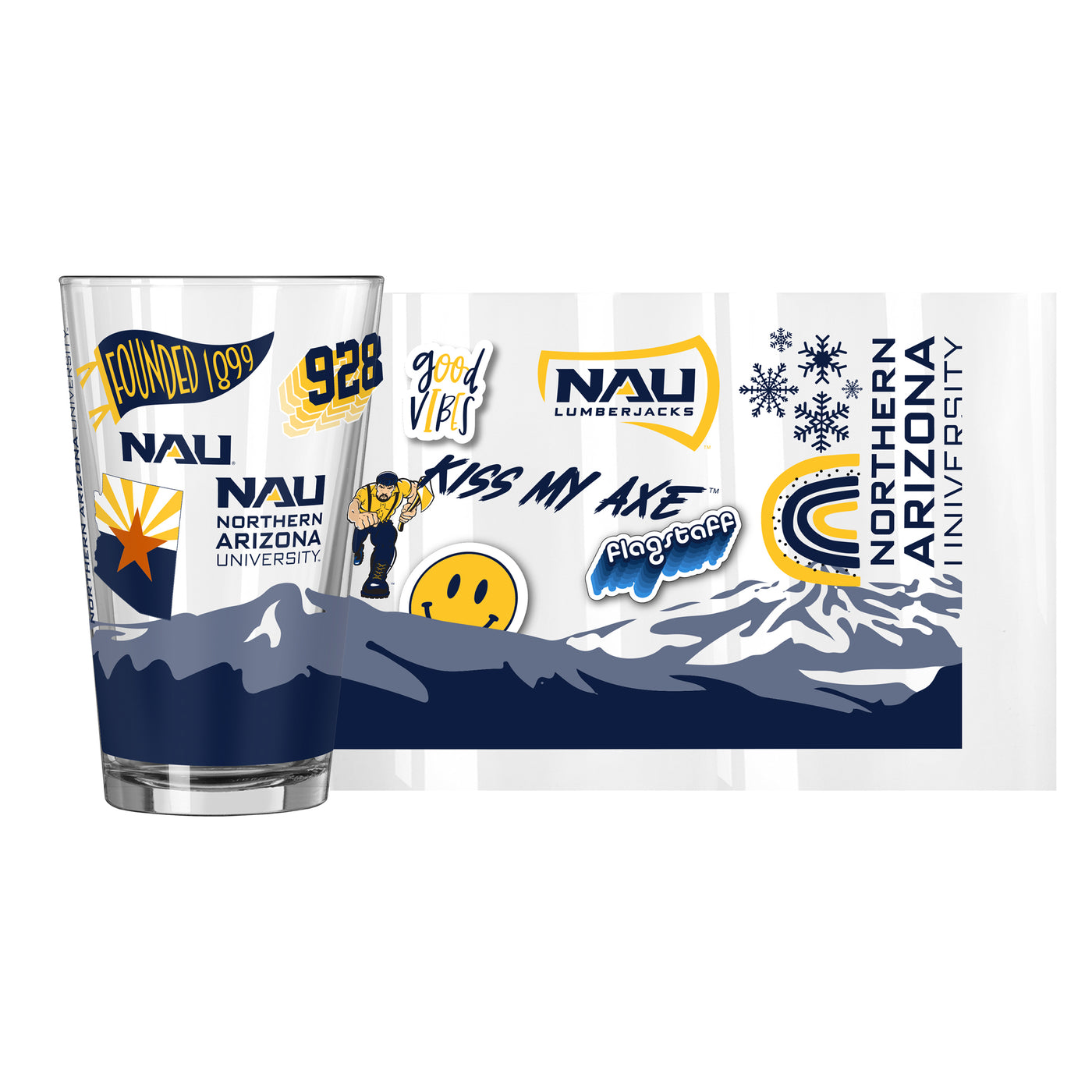 Northern Arizona 16oz Native Pint Glass