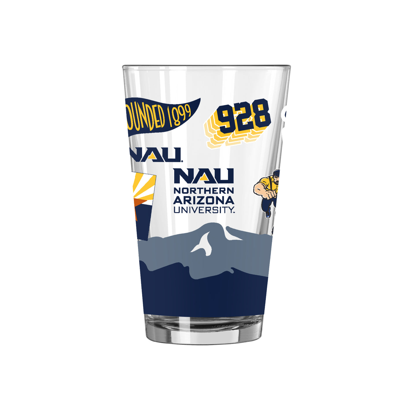 Northern Arizona 16oz Native Pint Glass