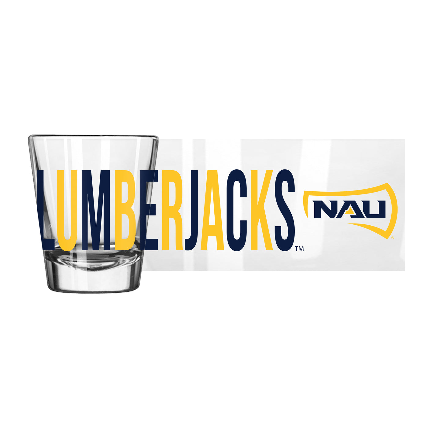 Northern Arizona 2oz Overtime Shot Glass