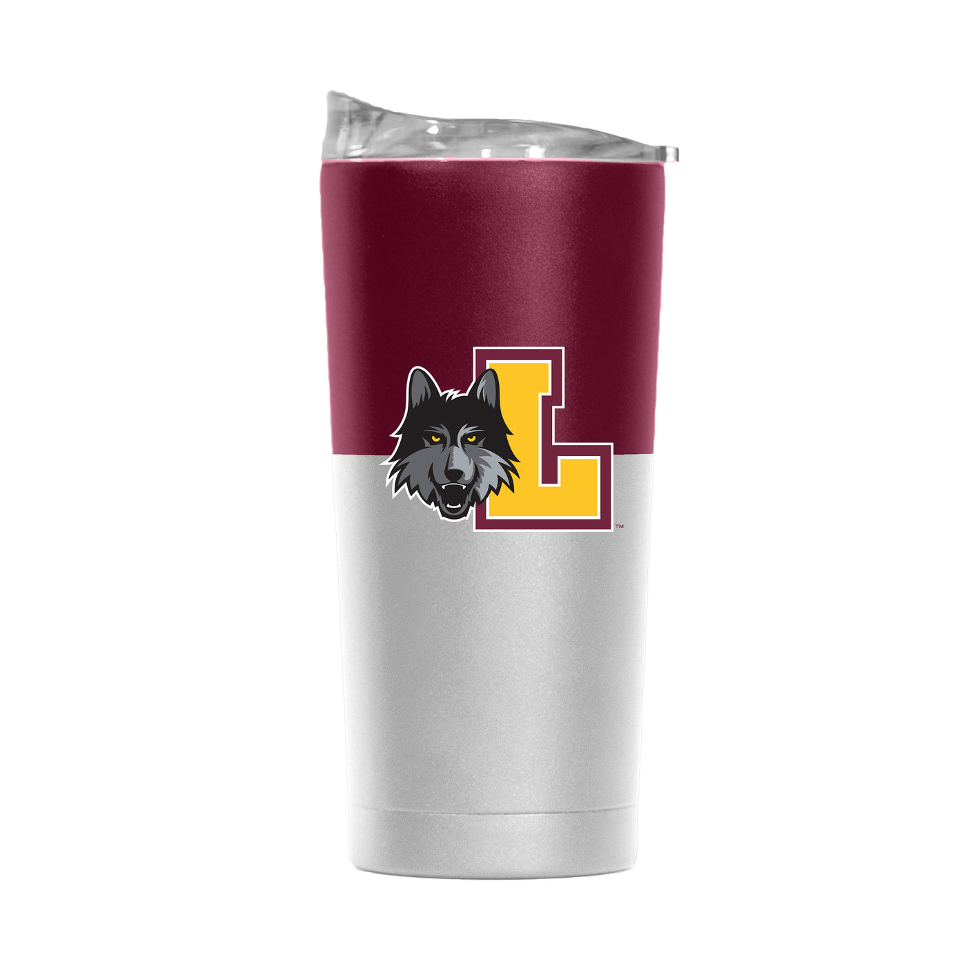 Loyola Chicago 20oz Colorblock Powder Coat Tumbler