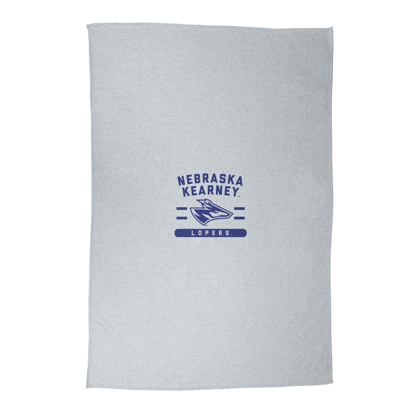Nebraska - Kearney Athletic Gray Sublimated Sweatshirt Blanket