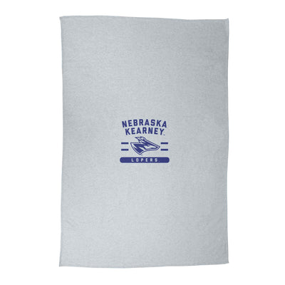Nebraska - Kearney Athletic Gray Sublimated Sweatshirt Blanket