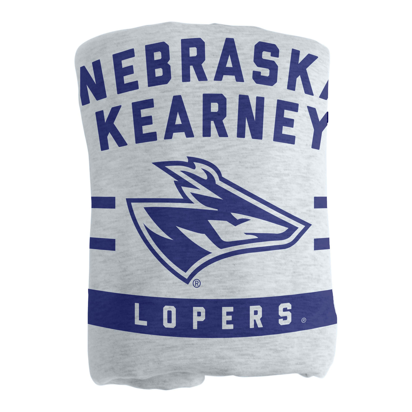 Nebraska - Kearney Athletic Gray Sublimated Sweatshirt Blanket