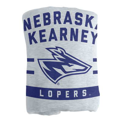 Nebraska - Kearney Athletic Gray Sublimated Sweatshirt Blanket