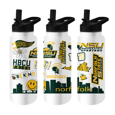 Norfolk State 34oz Native Quencher Bottle - Logo Brands