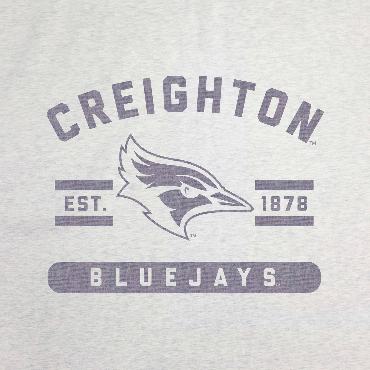 Creighton Oatmeal Sweatshirt Blanket