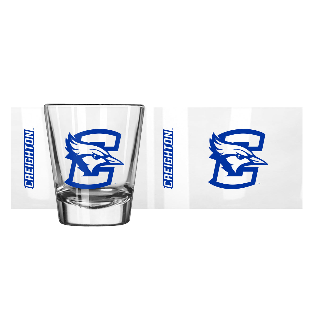 Creighton 2oz Gameday Shot Glass - Logo Brands