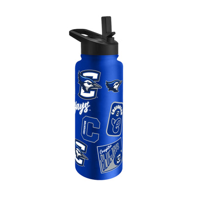 Creighton 34oz Dreamweave Quencher Bottle