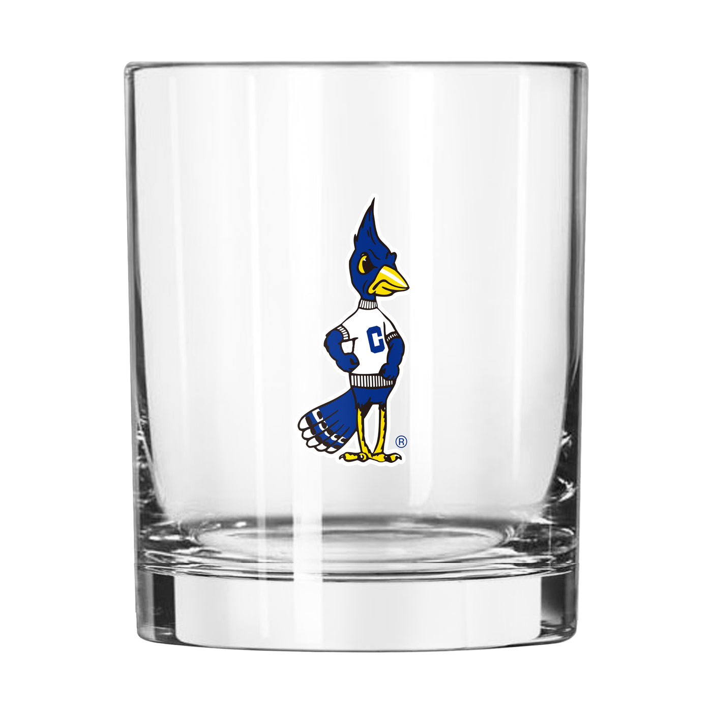 Creighton Vault 14oz Flipside Rocks Glass