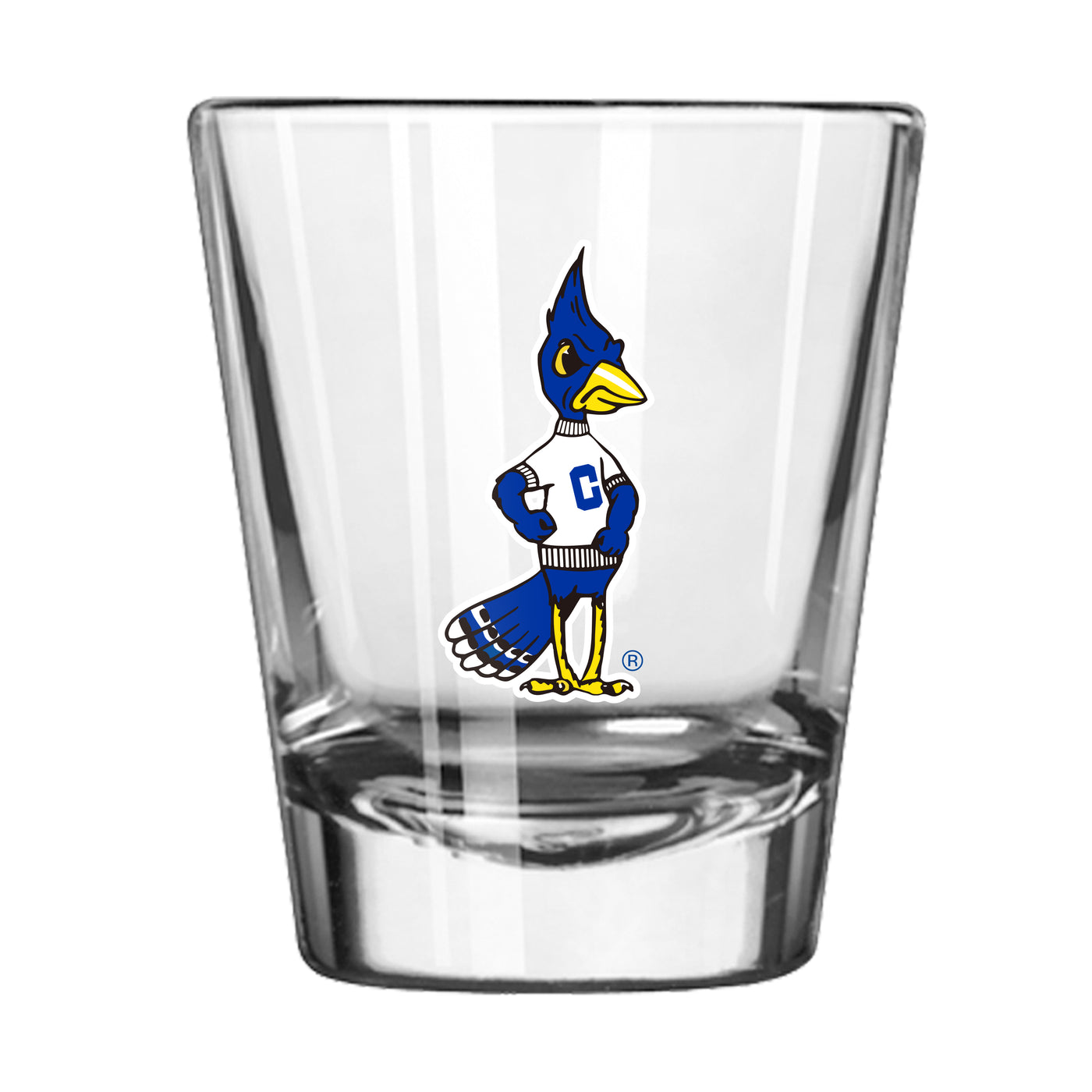 Creighton Vault 2oz Flipside Shot Glass
